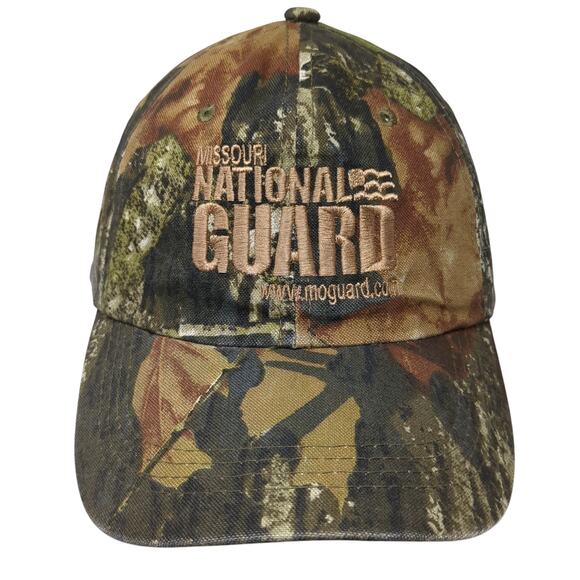 Missouri National Guard Strapback Baseball Cap Multi One Size Port Authority - Picture 1 of 9